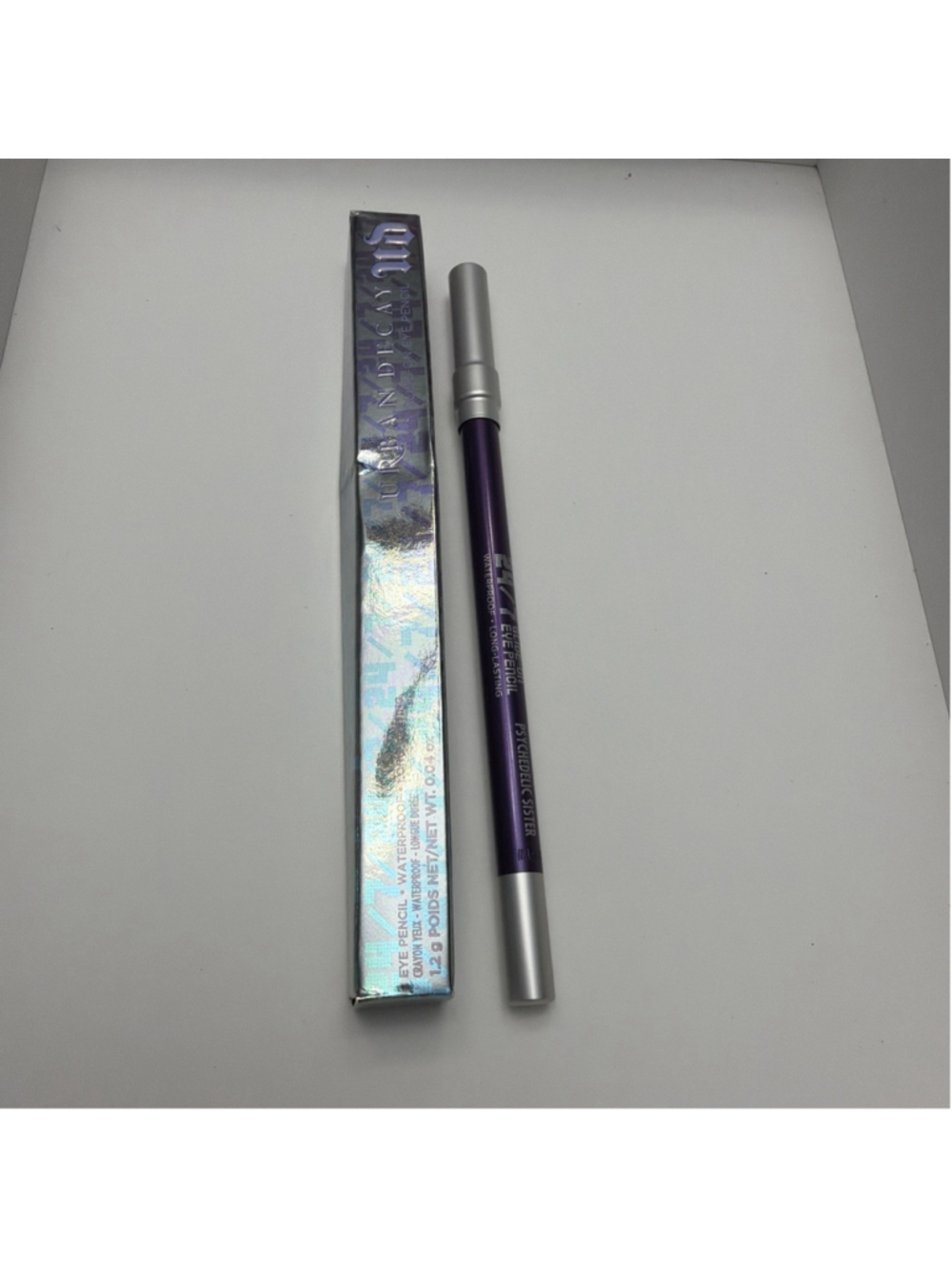 Urban Decay 24/7 Glide-On Eye Pencil Psychedelic Sister Purple Eyeliner NIB